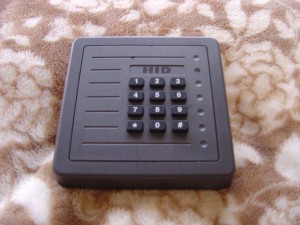 HID 125Kz card reader - reader - front
